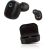 Sencor SEP 520BT black wireless earbuds with charging case