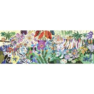 Művész puzzle - Szivárványos tigrisek, 1000 db-os - Rainbow Tigers 84881851 
