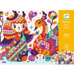 Mozaikkép készítés - Kokeshi babák - Kokeshi 84882107 Kreatív Játékok