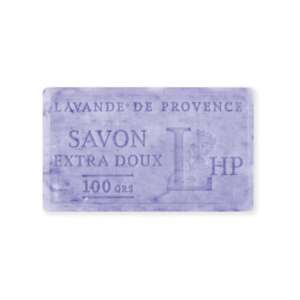 LAV.LHP25100LAVF Marseille szappan,növényi olajjal,100g,parabén-tartósítószer-szulfát mentes,hidratáló,celofánban,Lavande Fleurs(lev.szirom) 84889774 - Szappan