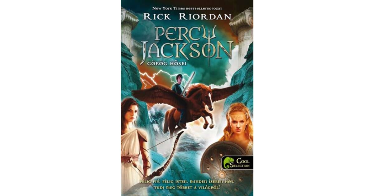 Rick Riordan Percy Jackson Görög Hősei Pepita Hu