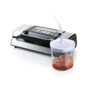 Domo DO331L vákuumozó gép marináló edénnyel, élelmiszer-tartósítás, sous vide főzés, friss ételek - Domo