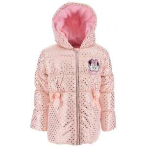 Pink Disney Minnie Mouse winter jacket for girls, with polka dots and a bow - Kids' Jacket