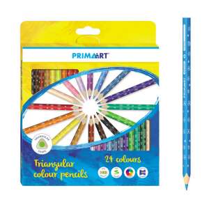 Háromszögletű színes ceruza 24 db-os 84903687 