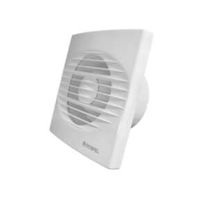 Ventilator baie 100S, Plasa antiinsecte, Debit 90mc/h, Diametru Ø100mm,158 X 158 mm