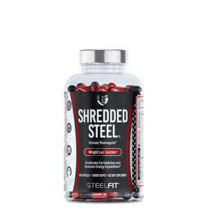 Shredded Steel extrém termogén zsírégető - 90 kapszula - SteelFit 84909365 