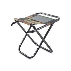 Scaun de pescuit pliabil cu spătar turistic 84918477 - Verk Group