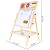Kruzzel double sided Drawing board with abacus #natural 84918774