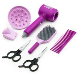 7 részes fodrász szett,kislányoknak (fésűvel,ollóval,hajszárítóval) 84922280 - Kozmetické stolíky, make up sety, vône