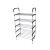 5-Tier Metal Shoe Rack, Minimalist Shoe Storage