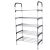 5-Tier Metal Shoe Rack, Simple Shoe Storage