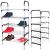5-Tier Shoe Rack with Shoes, Practical Shoe Storage