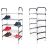 5-Tier Shoe Rack with Shoes, Organized Shoe Storage