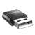 Hoco UA17 USB-A auf USB-C Adapter, schwarz, Ansicht des USB-A-Anschlusses