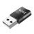 Hoco UA17 USB A - Type C OTG adaptér čierny 84928804