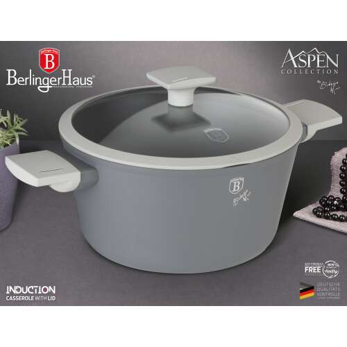 Berlinger Haus Aspen Collection 20cm Induction Casserole with Lid