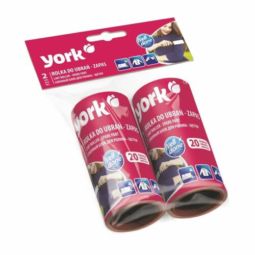 York Ruhatisztító Henger Pótbetét - 2x20 db 178096944 - YORK