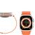 Apple Watch Ultra with Dux Ducis orange sport band