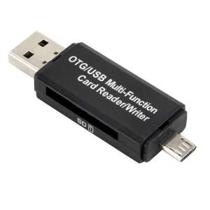 Kártyaolvasó, Multifunkciós kártyaolvasó micro SD+SD-micro USB+ USB 84937142 