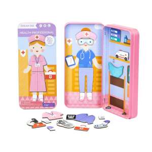 MierEdu Mágneses puzzle játék Kórház, öltöztetős nővér szerepjáték - MierEdu