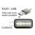 Delock 83384 EASY-USB 2.0 A-Micro-B kábel, csatlakozó részlet