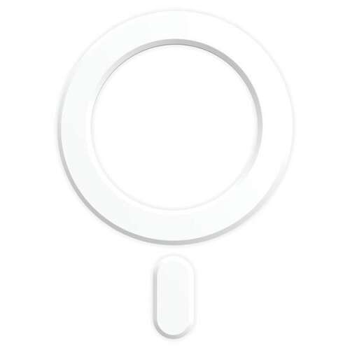 Tech-Protect Magmat MagSafe weißer magnetischer Ringadapter