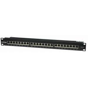 Manhattan Patch panel CAT6 FTP 24 PORT 1U 19" shielded black (720038) 84948012 - Manhattan