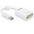 Delock адаптер, Displayport/DVI-I, 20 см, бял (DL61765) 86076154
