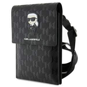Karl Lagerfeld KLWBSAKHPKK Saffiano Monogram Ikonik schwarz 84949376 - Karl Lagerfeld Handyhüllen