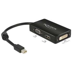 DeLock Mini DisplayPort auf VGA HDMI DVI Adapter - Delock DisplayPort-Konverter