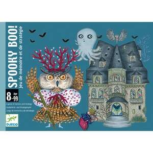 Spooky Boo! Djeco strategy and memory game for ages 8-99 - Card Game
