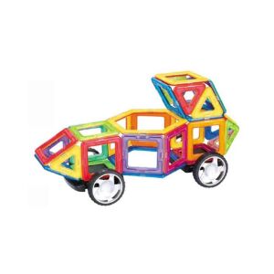 Magplayer set de construcție magnetică mașină, jucărie educativă colorată - Joc de construcție magnetic