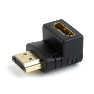 Gembird HDMI-Adapter mit 90-Grad-Winkel, schwarz, Stecker auf Buchse - Gembird