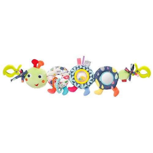 Fehn Colourful Caterpillar Stroller Toy 91045239