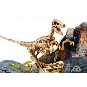 Velociraptor dinosaur skeleton fossil digging kit, Lisciani I'm Genius Science Superkit - Science & Discovery Toy