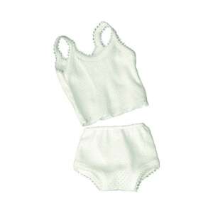 White underwear set for Miniland dolls, 38-42 cm - Miniland