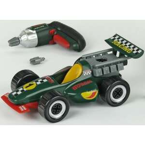Klein Bosch Ixolino Grand Prix toy car set, includes a toy screwdriver and a race car - DIY Craft Kit