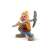 Bullyland Happy Dwarf figure from the Disney Snow White and the Seven Dwarfs, holding a pickaxe