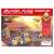 Magplayer Chariot Set 66 piece magnetic construction toy for kids, featuring triangles, squares, rectangles, hexagons, and wheels