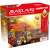Magplayer Chariot Set 66 piece magnetic construction toy for kids, featuring triangles, squares, rectangles, hexagons, and wheels