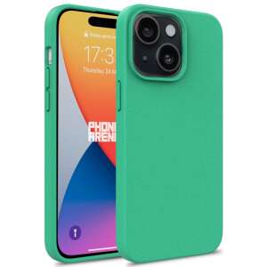Cellect GoGreen iPhone 15 Pro Tok, Türkíz, Biológiailag lebomló, Környezetbarát, Fenntartható, Telefontok - Cellect