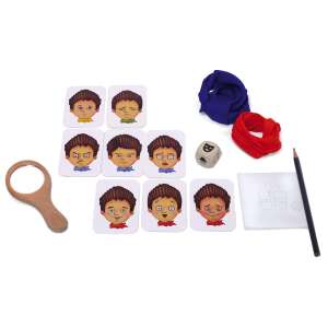 Oktatási játék 32 kártya Érzelmek Kréta és kuncogás