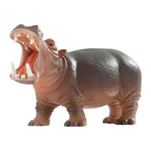 Bullyland Hippopotamus Animal Figure, realistic, detailed, hand-painted, for kids, play, learning, collection - Bullyland
