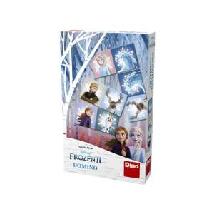 Frozen II Dominoes game box, featuring Elsa and Anna - Dino