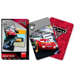 Dino Cars 3 Black Peter card game, 25 cards, for 3-6 players, ages 4+ - Dino Bikes