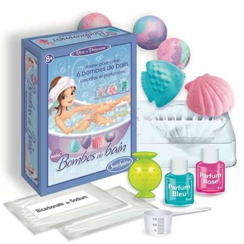 Creative Mini Kit - Sparkling and Scented Bath Bomb Molds