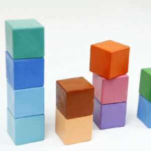 Haku Yoka Kocka Viaszceruza Készlet - Óceáni Színek - 6 db