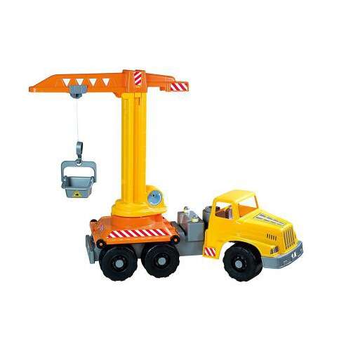 Truck with Functional Crane