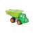 Ecologico green toy truck with a dump bed and two buckets
