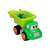Ecologico green toy truck with a dump bed and two buckets